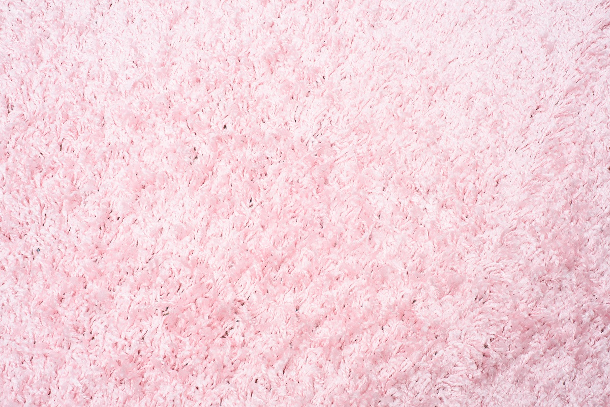 Běhoun Shaggy Parisian světle růžový š. 120cm